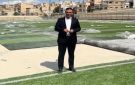 المصري يطالب حسان بالتدخل لمعالجة مخالفات ملعب الزرقاء البلدي