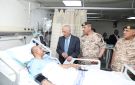 بتوجيهات ملكية .. رئيس الديوان الملكي يتابع الأوضاع الصحية لمصابي الاعتداء الإرهابي بالكرك ويطلع على احتياجاتهم