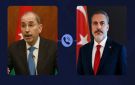 وزير الخارجية يبحث مع نظيره التركي الأوضاع الإقليمية