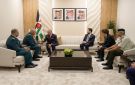 الملك يلتقي رؤساء أركان وعسكريين في دول شقيقة (صور وأسماء)