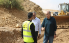 وزير الأشغال يتفقد أضرار السيول ويوجه بمعالجتها فورا