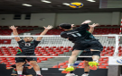 المنتخب الوطني للكرة الطائرة يلتقي نظيره البحريني بالبطولة العربية