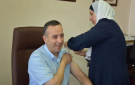 حملة تطعيم ضد الانفلونزا لكوادر مستشفى الملك المؤسس