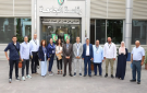 الوفد الاورومتوسطي المشارك بمشروع الحياة الرقمية للجميع يزور البلقاء التطبيقية