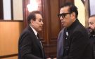 نجوم الغناء يواسون حكيم في عزاء شقيقه بالقاهرة