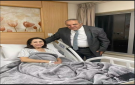 نقيب الفنانين يزور الفنانة سهير فهد عقب تعرضها لأزمة صحية اليوم