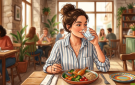 هل يضر شرب الماء أثناء الطعام بعملية الهضم؟