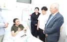 بتوجيهات ملكية .. العيسوي يتابع الأوضاع الصحية لمصابي الكرك
