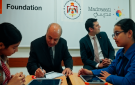 زار وزير التربية والتعليم وتنمية الموارد البشرية، الدكتور عزمي محافظة، يرافقه وفد من أورنج إحدى مدارس برنامج المدارس الرقمية ، بالشراكة مع مبادرة ...