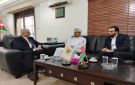 نقيب الصحفيين يبحث ومسؤولا عمانيا تعزيز التعاون الإعلامي المشترك