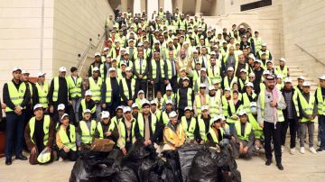  الأوقاف تطلق فرقا تطوعية للحد من الإلقاء العشوائي للنفايات