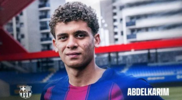 برشلونة يضم الموهبة المصرية حمزة عبد الكريم بالإعارة مع خيار الشراء