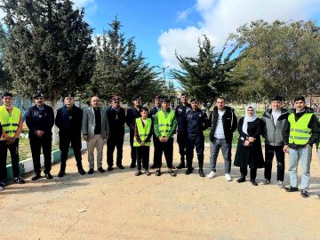 مركز شباب وشابات سهل حوران ينفذ حملة نظافة ضمن الاستراتيجية الوطنية.