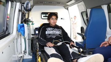 القوات المسلحة تقوم بإجلاء الدفعة (24) من أطفال غزة المرضى للعلاج في المملكة