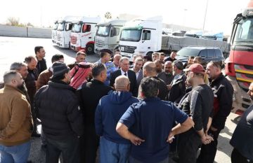 الفراية يقوم بزيارة مفاجئة لمركز حدود جابر لمتابعة سير العمل