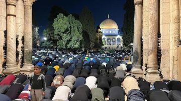 مباشر صلاة العشاء و التراويح 8 رمضان 1447 من المسجد الأقصى