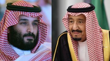 الملك سلمان و الأمير محمد بن سلمان يعزيان الملك بوفاة رئيس الوزراء الأسبق