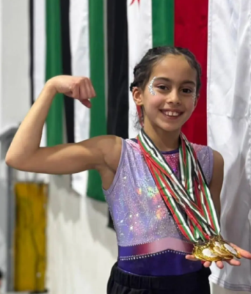 جوري القضاة .. بطلة أردنية تتألق في الجمباز وتتوج بالمركز الأول