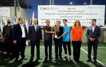 البلقاء التطبيقية بطلا لبطولة الجامعات الأردنية في خماسي كرة القدم