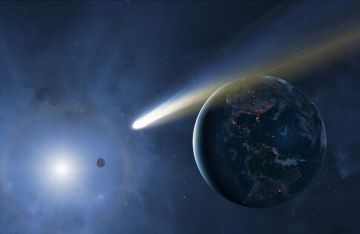 مذنب أخضر يقترب من الأرض قبل رحيله الأبدي