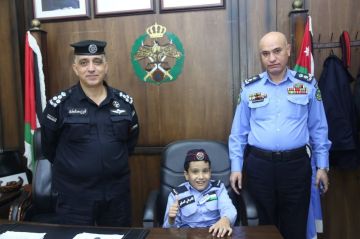 لفتة إنسانية من الأمن العام تدخل الفرح إلى قلب الطفل جود في إربد