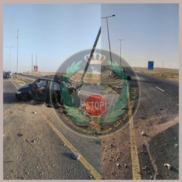 الدوريات الخارجية: إصابة شخص إثر حادث تدهور على الطريق الصحراوي