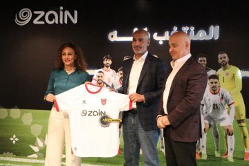 زين راعي الاتصالات الحصري لمنتخب النشامى زين راعي الاتصالات الحصري لمنتخب النشامى