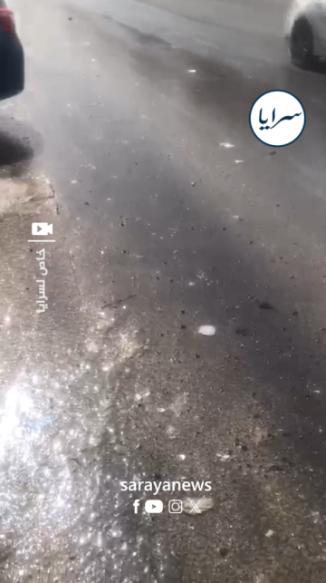 هدر مياه في مرج الحمام منذ أسبوعين ومطالبات لاصلاح الكسر .. فيديو
