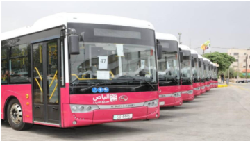 خطة وزارة النقل .. 180 حافلة جديدة لخدمة 14 ألف راكب يوميا