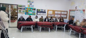 مركز شباب وشابات كفر الماء ينظم ورشة حول القيادة التطوعية.