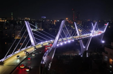 أمانة عمان تعلن إغلاق جزئي لجسر عبدون لغاية أعمال الإنارة التجميلية