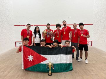 ذهبية الفرق للأردن في البطولة العربية للناشئين – البحرين