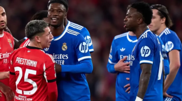 الاتحاد الأوروبي يوقف لاعب بنفيكا العنصري عن لقاء الاياب ضد الريال