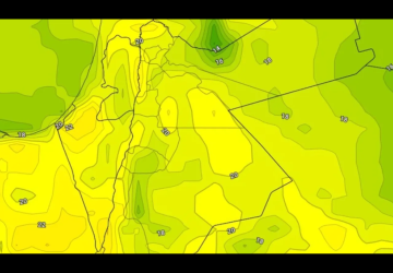 الأردن: درجات الحرارة تقترب من 20 مئوية الخميس