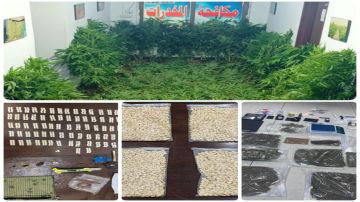  مكافحة المخدرات : القبض على 35 تاجرا ومروجا للمخدرات في 13 قضية نوعية