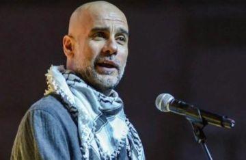 تقديرا لدعمه فلسطين غزة الإرادة يختار غوارديولا مدربا شرفيا