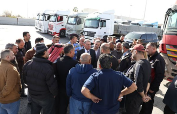 الفراية يقوم بزيارة مفاجئة لمركز حدود جابر لمتابعة سير العمل