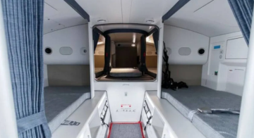 أين ينام الطيارون خلال الرحلات الطويلة؟ أين ينام الطيارون خلال الرحلات الطويلة؟