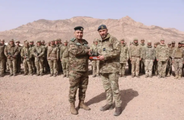 اختتام تمرين عسكري مشترك في لواء الملك حسين بن علي