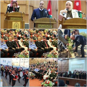 الطفيلة التقنية تحتفل بعيد ميلاد جلالة الملك عبدالله الثاني الرابع والستين ..