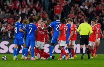 واقعة العنصرية ضد فينيسيوس.. رد فعل بنفيكا على إيقاف بريستياني من قبل يويفا واقعة العنصرية ضد فينيسيوس.. رد فعل بنفيكا على إيقاف بريستياني من قبل يويفا