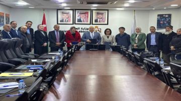 تشغيل فرع إنتاجي جديد لصناعة الألبسة في المفرق تشغيل فرع إنتاجي جديد لصناعة الألبسة في المفرق