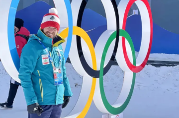 سقوط مروع و9 عمليات.. لبناني يتحدى المستحيل في أولمبياد الشتاء