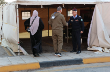 الأمن العام يقيم خيما رمضانية في مراكز حدود المدورة والعمري وجابر لإفطار المسافرين خلال رمضان