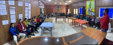 ندوة توعوية حول التغير المناخي والتلوث البيئي في مركز شباب الوسطية