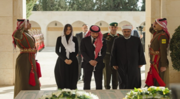 ولي العهد يزور ضريح المغفور له الملك الحسين ولي العهد يزور ضريح المغفور له الملك الحسين