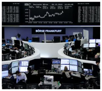 أسهم أوروبا تغلق عند مستوى قياسي مرتفع أسهم أوروبا تغلق عند مستوى قياسي مرتفع