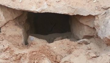 انهيار مغارة بشخصين في إربد