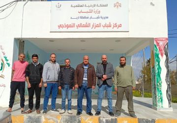 مدير شباب إربد يتفقد مركزي شابات جديتا وشباب المزار الشمالي