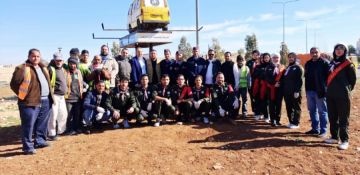 جامعة الزرقاء والشرطة المجتمعية تطلقان حملة نظافة واسعة في مدينة الشرق بالزرقاء